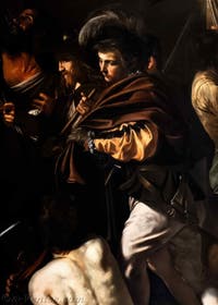 Caravage, les sept œuvres de Miséricorde, Pio Monte della Misericordia à Naples en Italie