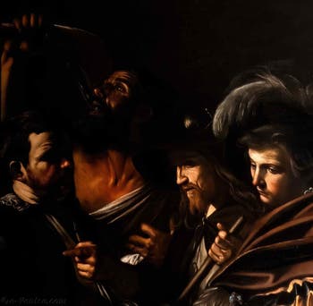 Caravage, les sept œuvres de Miséricorde, Pio Monte della Misericordia à Naples en Italie