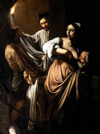 Caravage, les sept œuvres de Miséricorde, Pio Monte della Misericordia à Naples en Italie
