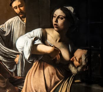 Caravage, les sept œuvres de Miséricorde, Pio Monte della Misericordia à Naples en Italie