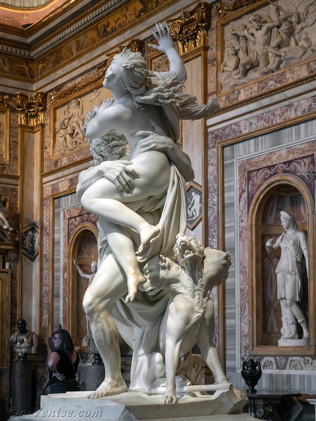 Le Bernin Enlevement De Proserpine Bernini Galerie Borghese