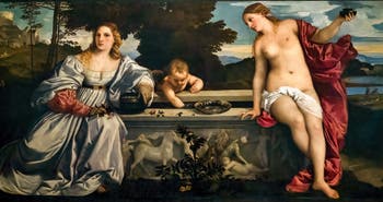 Titian, Sacred Love and Profane Love at the Borghese Gallery in Rome