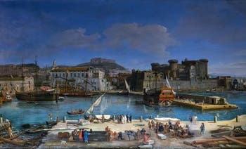Caspar Van Wittel, Le Port de Naples, Galerie Colonna à Rome