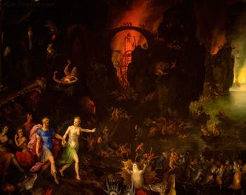 Jan Brueghel l'Ancien, Énée et la Sibylle aux Enfers, à la Galerie Colonna à Rome.