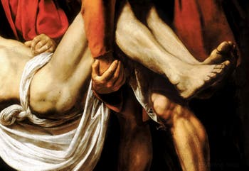 Le Caravage, Mise au Tombeau ou la Déposition du Christ, au musée du Vatican à Rome