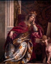 Paul Véronèse, La Vision de sainte Hélène, à la pinacothèque du musée du Vatican à Rome