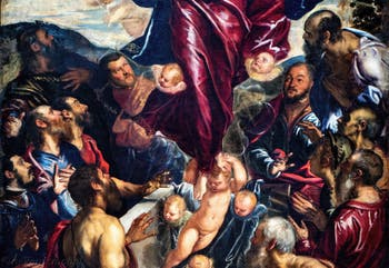 Le Tintoret, L’Assomption de la Vierge, aux Galeries de l'Accademia à Venise en Italie