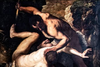Le Tintoret, Caïn et Abel, aux Galeries de l'Accademia à Venise en Italie