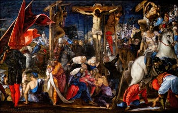 Le Tintoret, Crucifixion, aux Galeries de l'Accademia à Venise en Italie