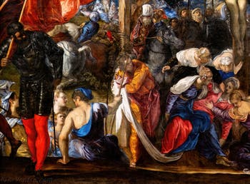 Le Tintoret, Crucifixion, aux Galeries de l'Accademia à Venise en Italie