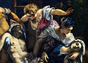 Le Tintoret, Déposition du Christ de la Croix, aux Galeries de l'Accademia à Venise en Italie