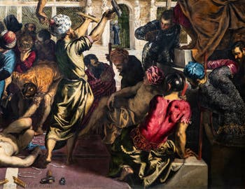 Le Tintoret, Le Miracle de Saint-Marc délivrant l'esclave de la torture, aux Galeries de l'Accademia à Venise en Italie