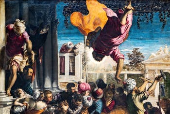 Le Tintoret, Le Miracle de Saint-Marc délivrant l'esclave de la torture, aux Galeries de l'Accademia à Venise en Italie