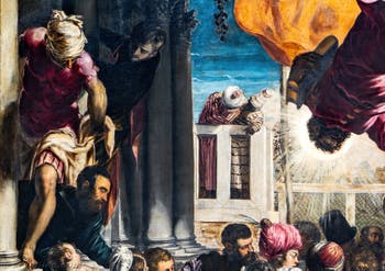 Le Tintoret, Le Miracle de Saint-Marc délivrant l'esclave de la torture, aux Galeries de l'Accademia à Venise en Italie
