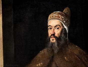 Le Tintoret, Portrait du Doge Alvise Mocenigo, aux Galeries de l'Accademia à Venise en Italie