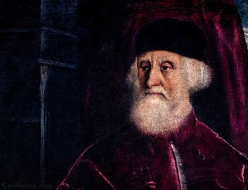 Le Tintoret, Portrait du Procureur Jacopo Soranzo, aux Galeries de l'Accademia à Venise en Italie