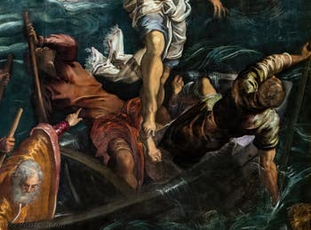 Le Tintoret, Saint Marc sauve un Sarrasin du naufrage, aux Galeries de l'Accademia à Venise en Italie