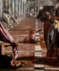 Le Tintoret, La Translation du Corps de saint Marc, aux Galeries de l'Accademia à Venise en Italie