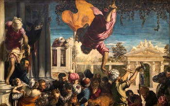 The Tintoretto, The Miracle of St. Mark Delivering the Slave at the Accademia Gallery in Venice
