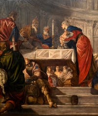 Tintoretto, Die Darstellung Jesu im Tempel in der Galleria dell'Accademia in Venedig