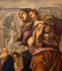 Le Tintoret, la Présentation de Jésus au Temple à la galerie de l'Accademia à Venise