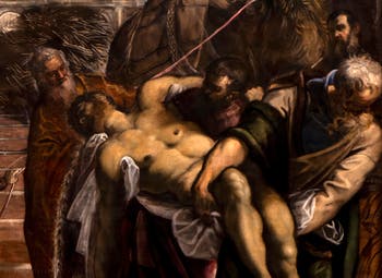 Tintoretto, Die Überführung des Leichnams des heiligen Markus, in der Galerie der Accademia in Venedig.
