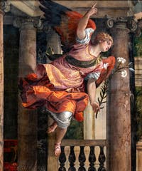 Paul Véronèse, Annonciation de la Vierge, aux Galeries de l'Accademia à Venise en Italie