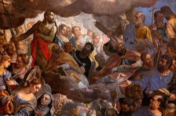 Paul Véronèse, Le Couronnement de la Vierge, aux Galeries de l'Accademia à Venise en Italie