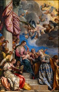 Paul Véronèse, Noces mystiques de sainte Catherine, aux Galeries de l'Accademia à Venise en Italie