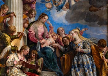 Paul Véronèse, Noces mystiques de sainte Catherine, aux Galeries de l'Accademia à Venise en Italie