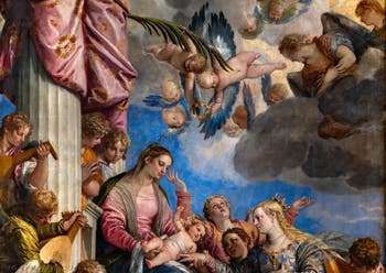 Paul Véronèse, Noces mystiques de sainte Catherine, aux Galeries de l'Accademia à Venise en Italie