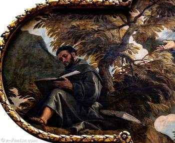 Paul Véronèse, Saint François reçoit les stigmates, aux Galeries de l'Accademia à Venise en Italie