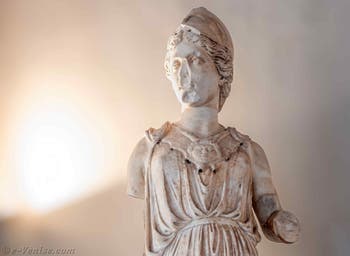 La déesse Athéna Attique au musée archéologique de Venise en Italie