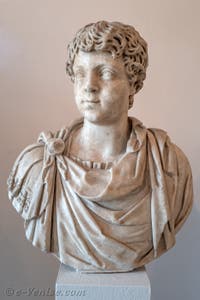Empereur Caracalla jeune au musée archéologique de Venise en Italie