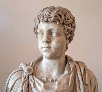 Empereur Caracalla jeune au musée archéologique de Venise en Italie