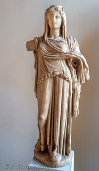 Déméter au musée archéologique de Venise en Italie