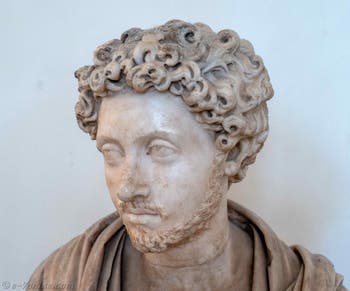 Empereur Marc Aurèle au musée archéologique de Venise en Italie