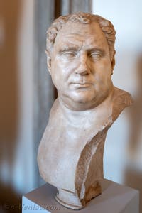 Empereur Vitellius au musée archéologique de Venise en Italie
