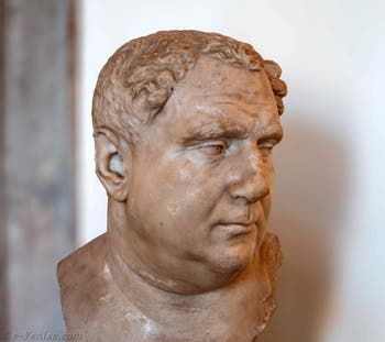 Empereur Vitellius au musée archéologique de Venise en Italie