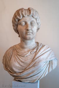 Impératrice Faustine la Jeune au musée archéologique de Venise en Italie