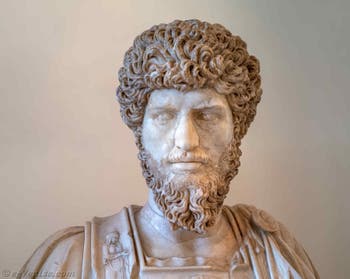 L'empereur Lucius Aurelius Verus au musée archéologique de Venise en Italie