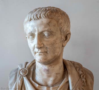L'Empereur Tibère au musée archéologique de Venise en Italie