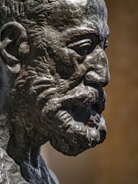 Émile-Antoine Bourdelle, Buste d'Anatole France, Galerie Internationale d'Art Moderne Ca' Pesaro à Venise