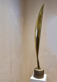 Constantin Brancusi, L'Oiseau dans l'Espace, au Musée Peggy Guggenheim à Venise