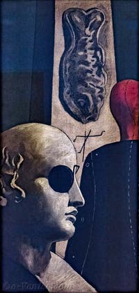 Giorgio de Chirico, Die Sehnsucht des Poeten, im Peggy Guggenheim Museum in Venedig