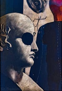 Giorgio de Chirico, La Nostalgie du Poète, au musée Peggy Guggenheim à Venise