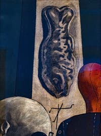 Giorgio de Chirico, Die Sehnsucht des Dichters, im Peggy Guggenheim Museum in Venedig