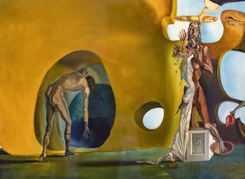 Salvador Dalí, Geburt der Flüssigen Wünsche, im Peggy Guggenheim Museum in Venedig