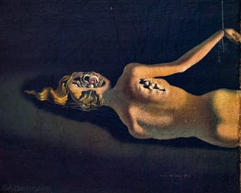 Salvador Dalí, Schlafende Frau in einer Landschaft, im Peggy Guggenheim Museum in Venedig