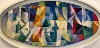 Robert Delaunay, Fenêtres Ouvertes Simultanément 1ère Partie 3e Motif, au Musée Peggy Guggenheim à Venise